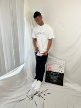 Load image into Gallery viewer, 1OF1 Painted "I Vow" Tee - White