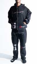 Load image into Gallery viewer, StarForeva Poplin Zip-Up Jacket 1 -Black