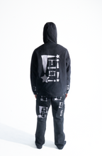 Load image into Gallery viewer, BTO StarForeva Canvas Hooded Jacket 1 -Black