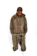 Load image into Gallery viewer, StarForeva Hoodie Drip Dye 1 -Olive
