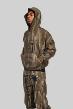 Load image into Gallery viewer, StarForeva Hoodie Drip Dye 1 -Olive
