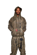 Load image into Gallery viewer, StarForeva Sweatpants Drip Dye 1 -Olive
