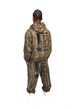 Load image into Gallery viewer, StarForeva Zip-Up Jacket Drip Dye 1 -Olive
