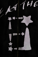 Load image into Gallery viewer, StarForeva Hoodie Drip Dye 1 -Black
