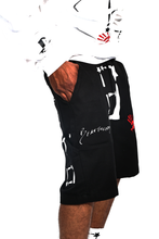 Load image into Gallery viewer, StarForeva Canvas Shorts 1 -Black
