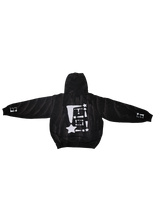 Load image into Gallery viewer, StarForeva Hoodie Drip Dye 1 -Black
