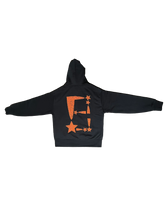 Load image into Gallery viewer, StarForeva Rhinestone Zip-Up Jacket -Black
