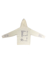 Load image into Gallery viewer, StarForeva Rhinestone Hoodie -Butter
