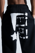 Load image into Gallery viewer, BTO StarForeva Sweatpants Holes -Black
