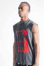 Load image into Gallery viewer, StarForeva Sleeveless Tank -Vintage Black
