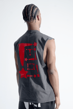 Load image into Gallery viewer, StarForeva Sleeveless Tank -Vintage Black

