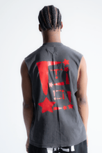 Load image into Gallery viewer, StarForeva Sleeveless Tank -Vintage Black

