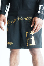 Load image into Gallery viewer, BTO StarForeva Mesh Shorts -Black
