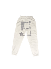 Load image into Gallery viewer, StarForeva Rhinestone Sweatpants -Smoke Grey
