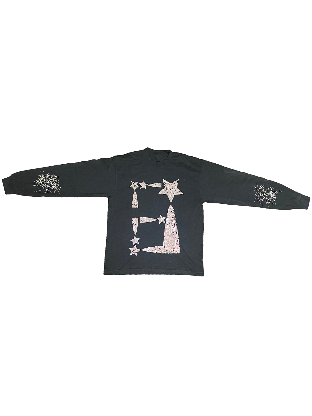 StarForeva Rhinestone L/S Shirt -Black