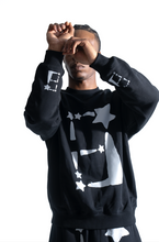 Load image into Gallery viewer, Starforeva Crewneck 1 -Black
