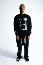 Load image into Gallery viewer, Starforeva Crewneck 1 -Black

