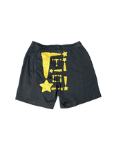 Load image into Gallery viewer, BTO StarForeva Mesh Shorts -Black
