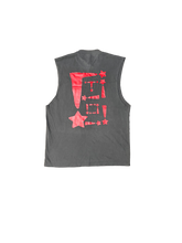 Load image into Gallery viewer, StarForeva Sleeveless Tank -Vintage Black
