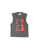 Load image into Gallery viewer, StarForeva Sleeveless Tank -Vintage Black
