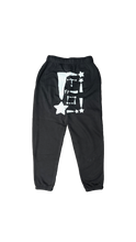 Load image into Gallery viewer, BTO StarForeva Sweatpants Holes -Black
