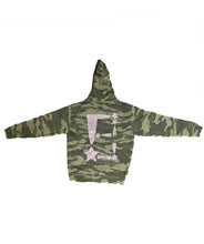 Load image into Gallery viewer, StarForeva Rhinestone Jacket -Camouflage Green
