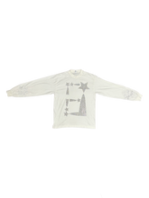 Load image into Gallery viewer, StarForeva Rhinestone L/S Shirt -Off-White
