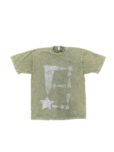 Load image into Gallery viewer, StarForeva Rhinestone Shirt -Matcha Green
